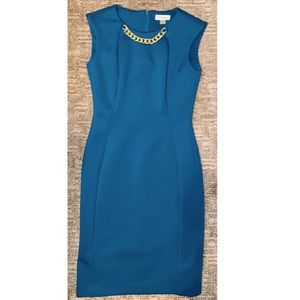 Calvin Klein Blue Dress Size 2